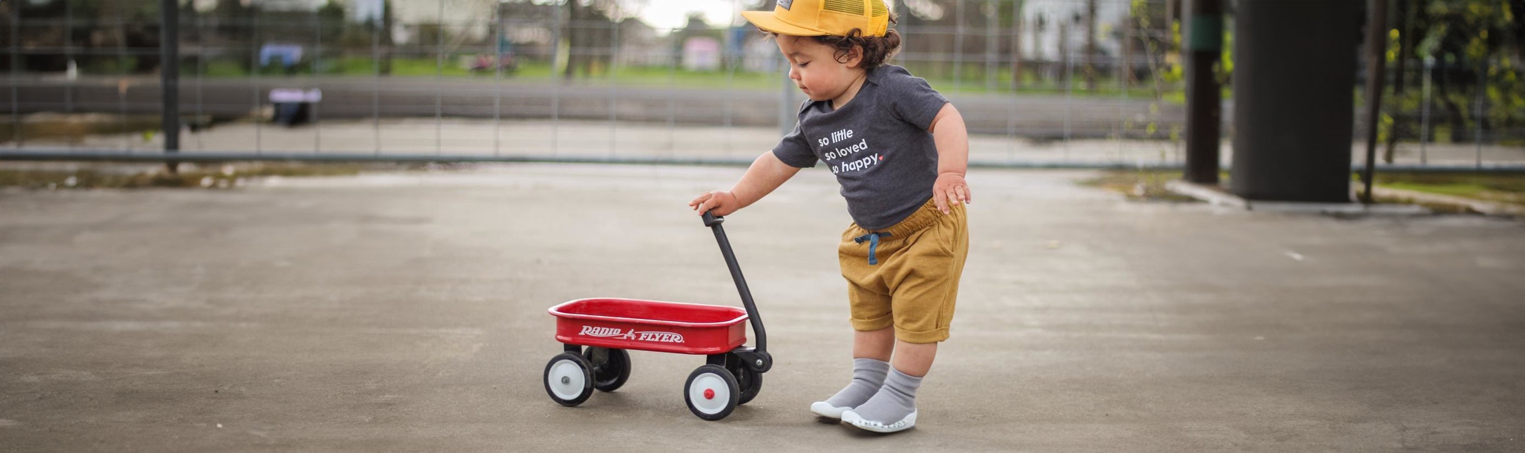 Small red wagon toddler on sale