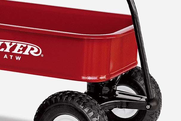 Big red atw radio flyer wagon best sale