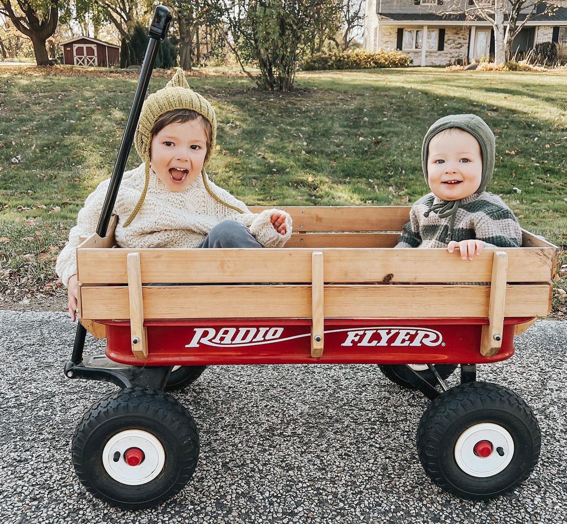 All-Terrain Steel & Wood Wagon