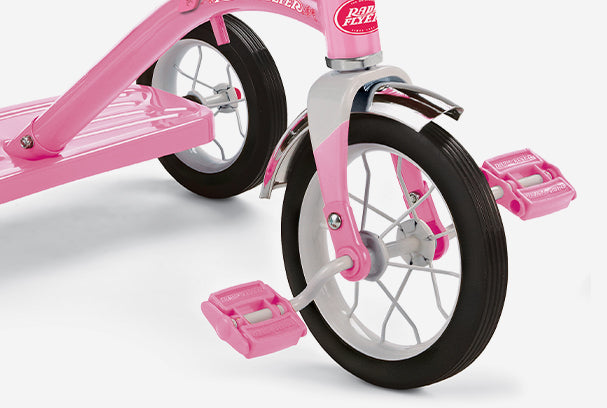 Radio flyer classic pink 10 tricycle best sale