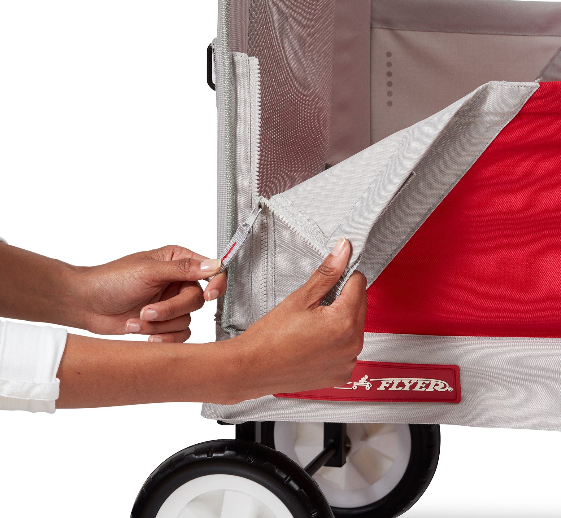 Radio fashion flyer fold 2 go wagon trailer