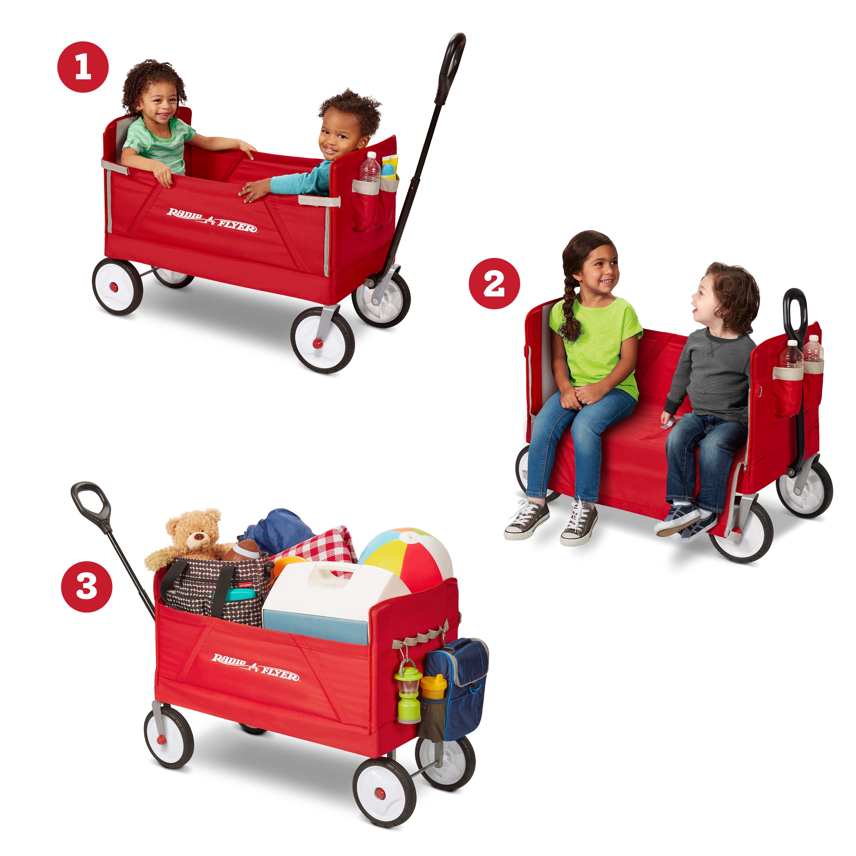 Radio flyer wagon fashion 3 in 1 ez fold