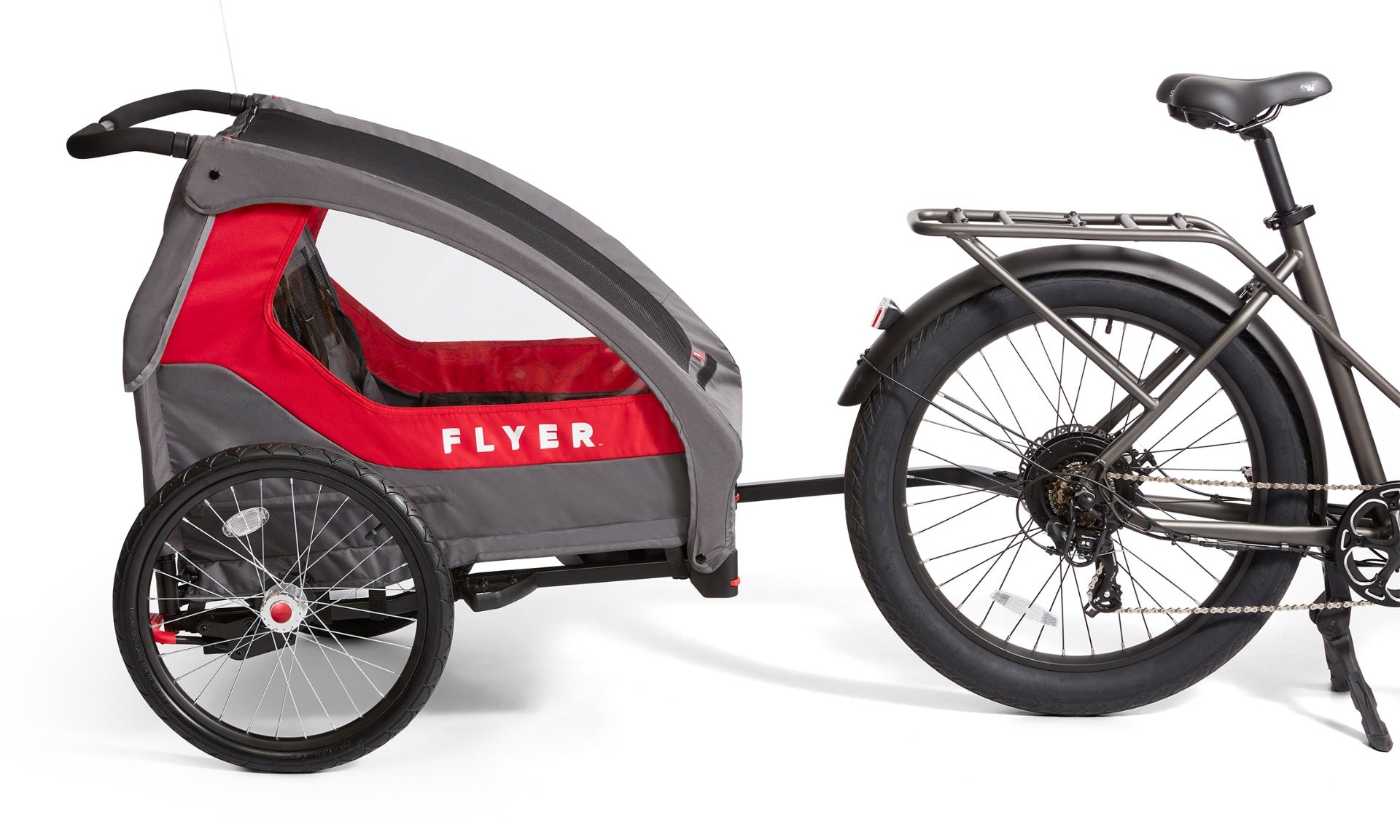 Duo cruiser fashion bike trailer