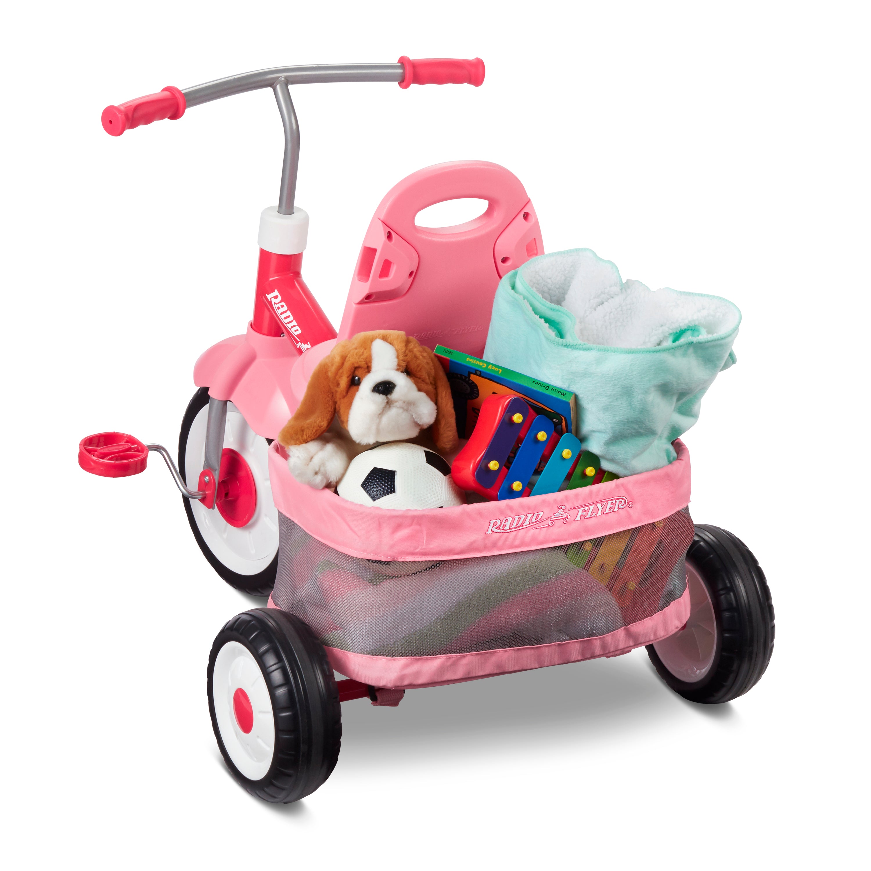 5 in 1 Stroll N Trike Pink Radio Flyer