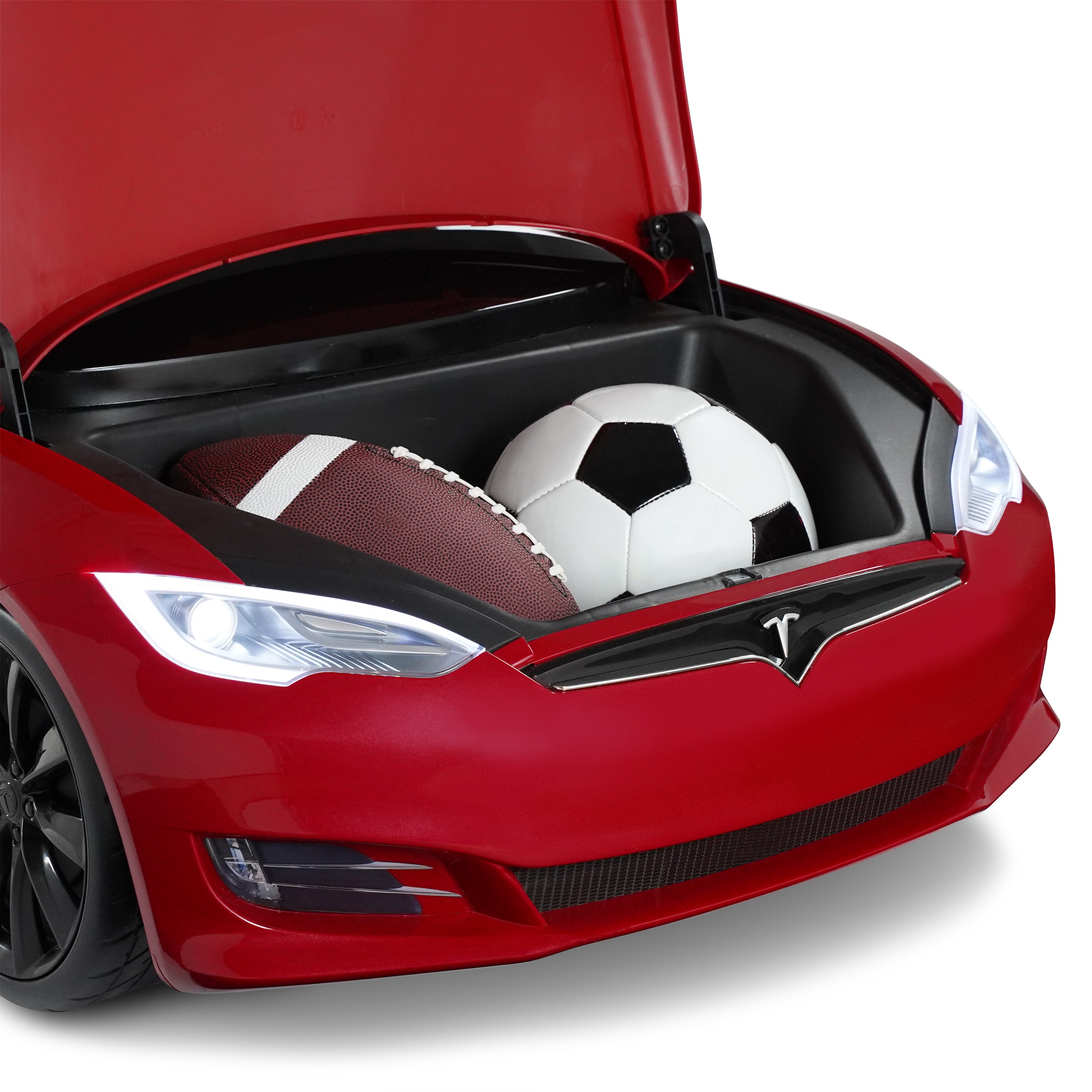 Tesla Model S for Kids Ride On Car Radio Flyer