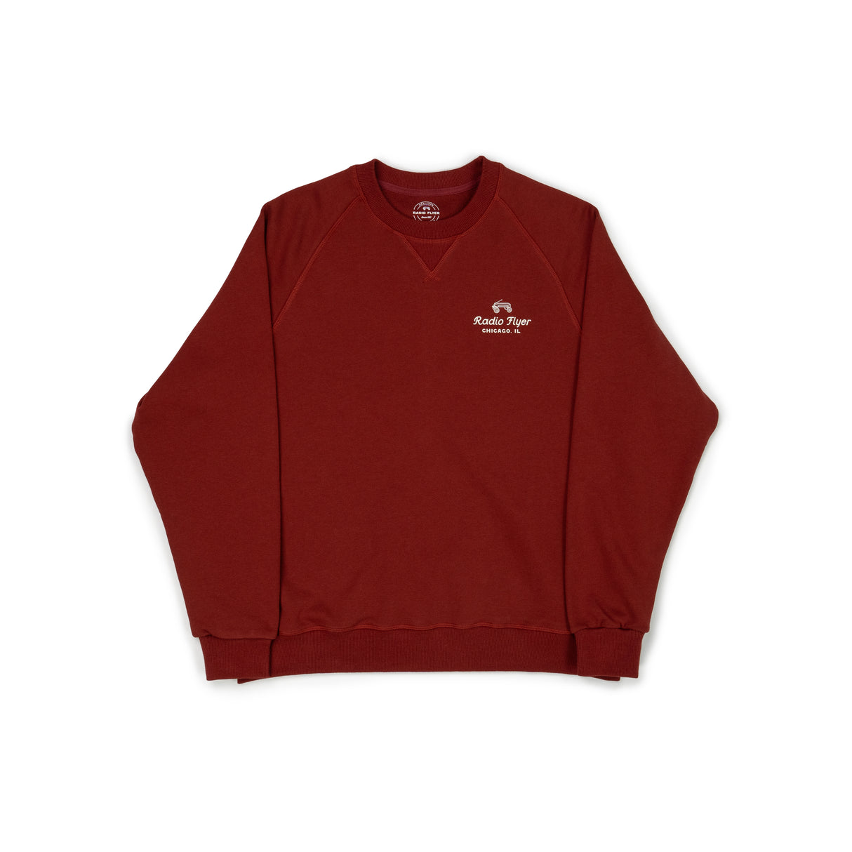 Vintage Red Adult Unisex Crewneck