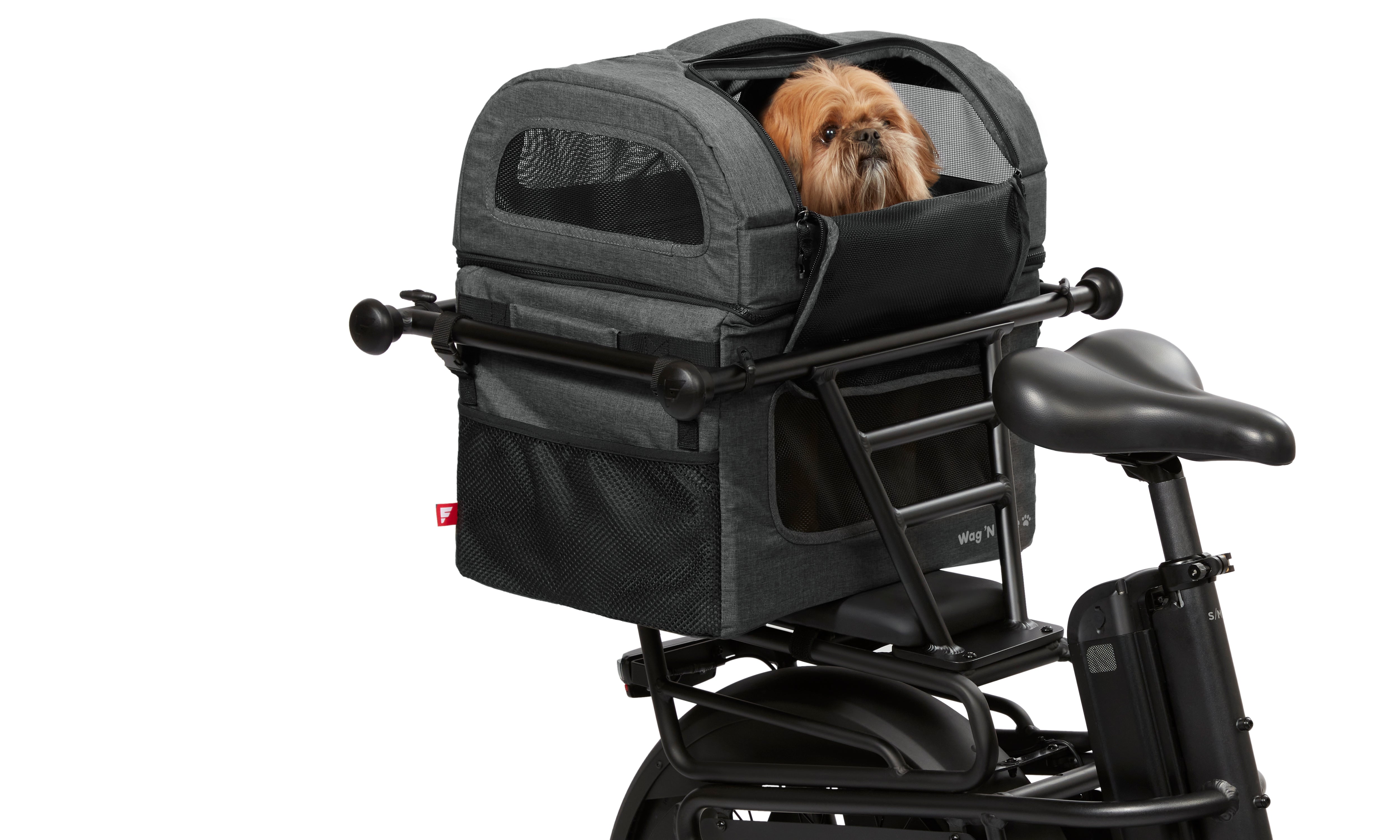 Pet carrier for bike riding best sale