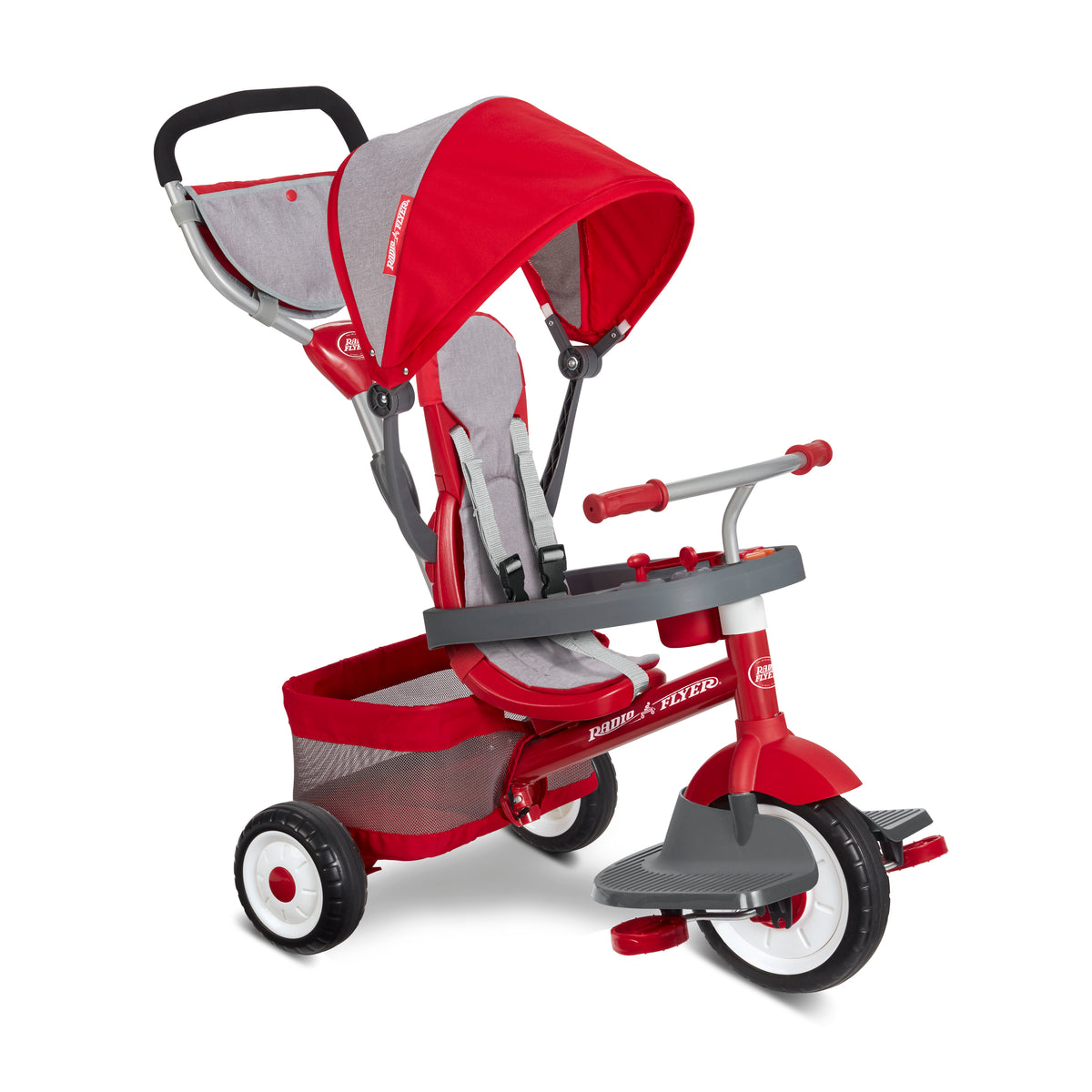 5-in-1 Stroll ‘N Trike, Red – Radio Flyer