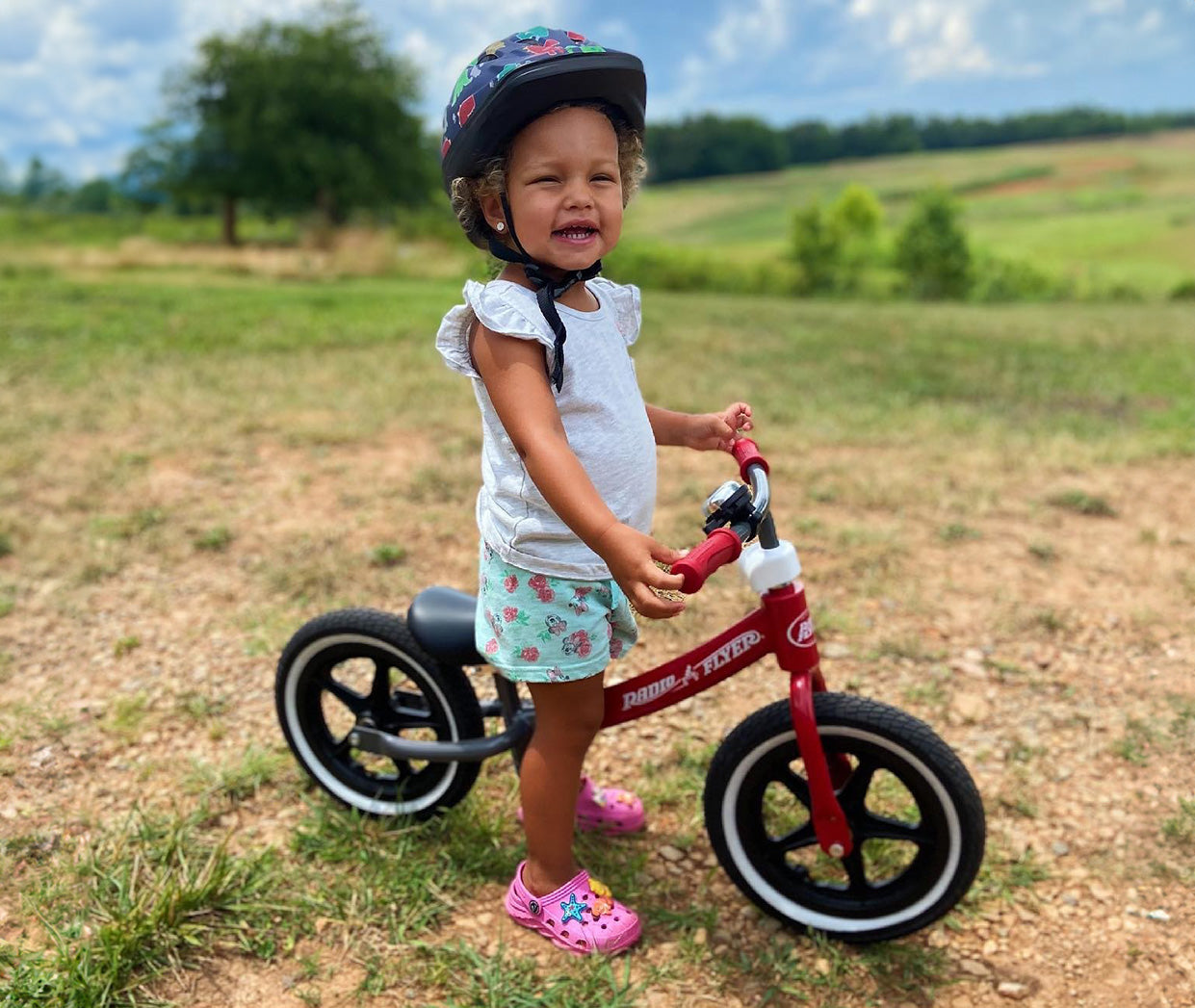 Radio flyer balance bike air tires best sale