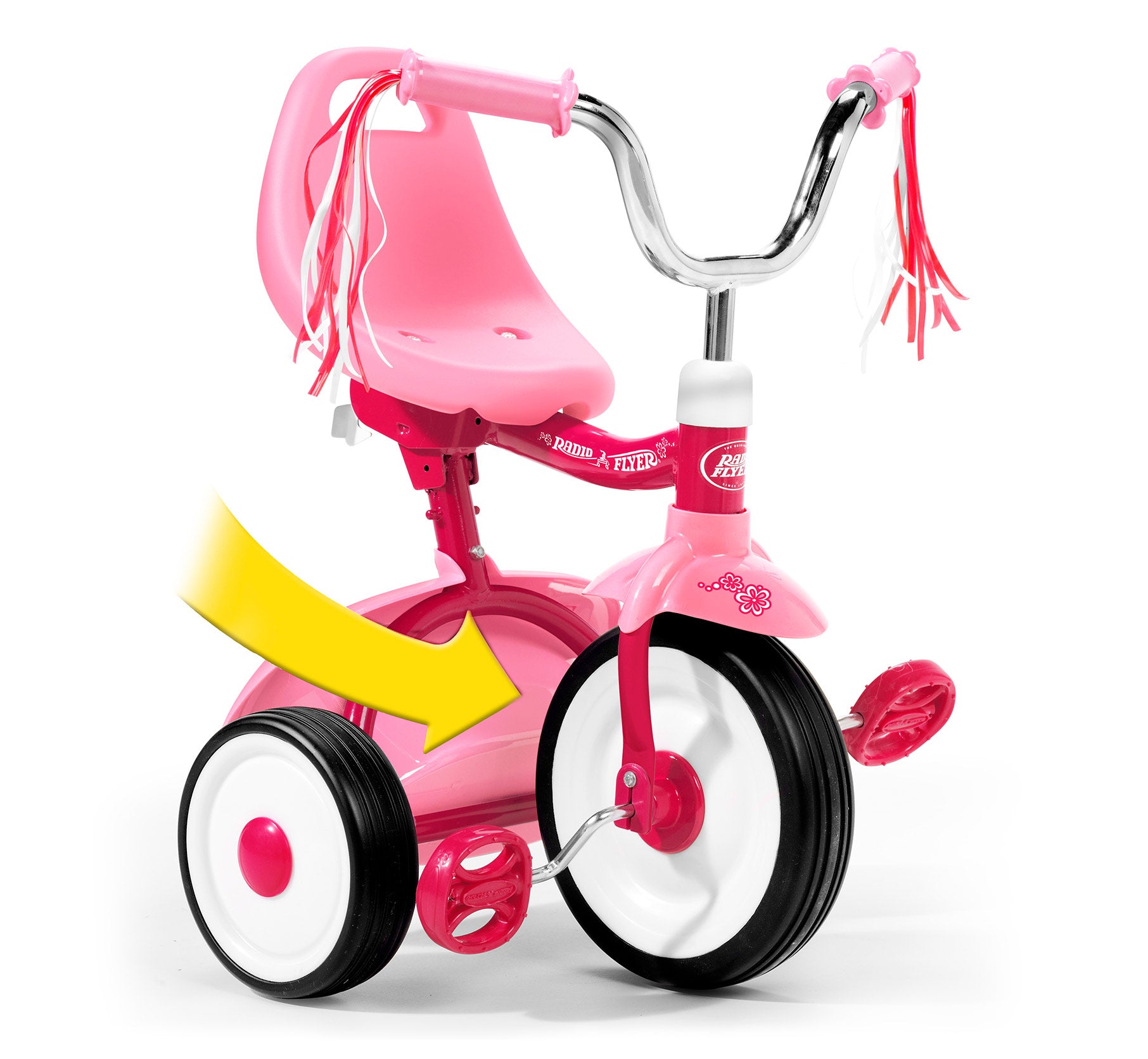 Ready to Ride Folding Trike Pink Radio Flyer