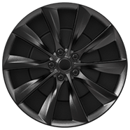 Black Turbine Wheels