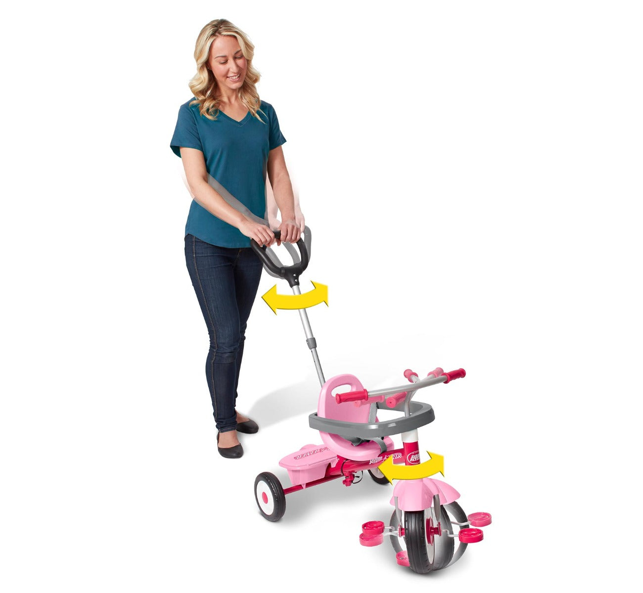 3 in 1 Stroll N Trike Pink Radio Flyer