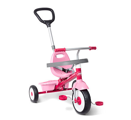 3 in 1 Stroll N Trike Pink Radio Flyer