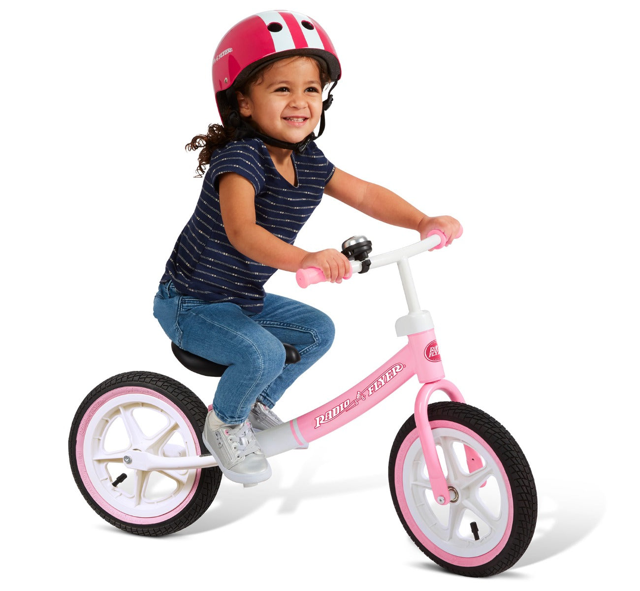 Radio Flyer Air Ride Balance Bike Pink Red