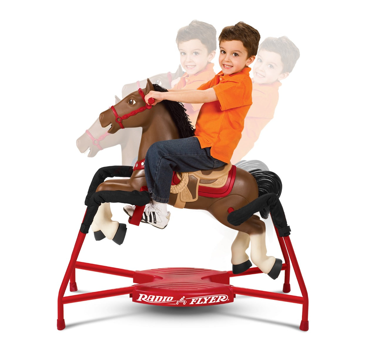 Flexible flyer rocking horse on sale