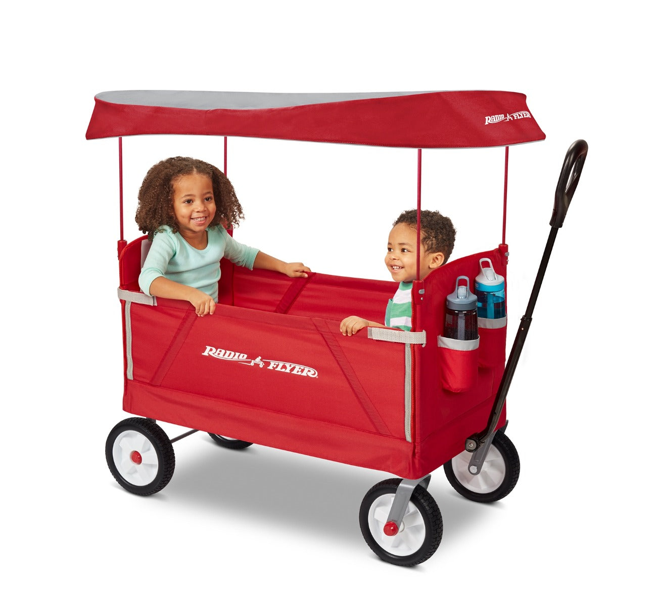 3 In 1 Off Road EZ Fold Wagon With Canopy Radio Flyer