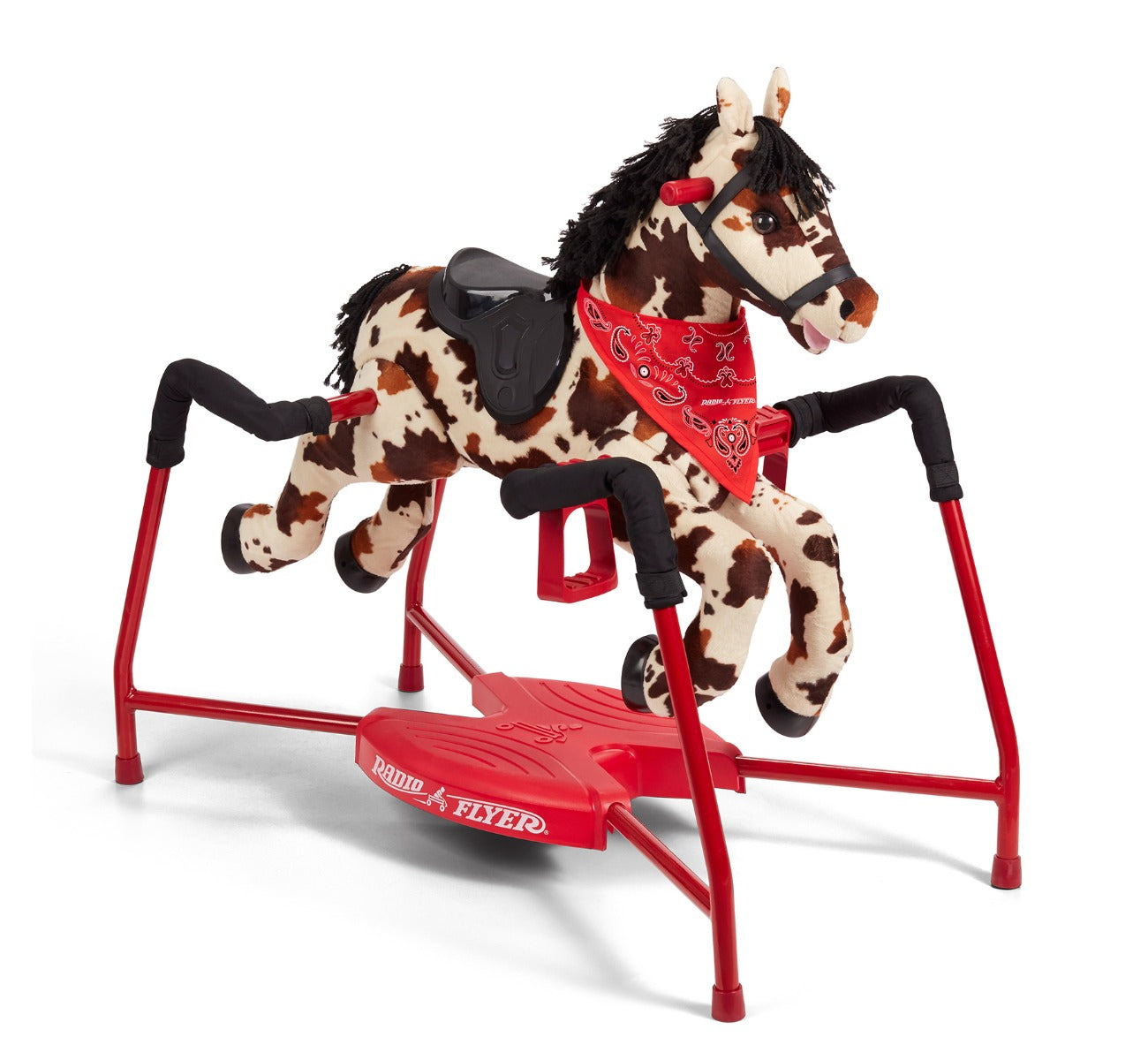 Freckles Plush Interactive Riding Horse Radio Flyer