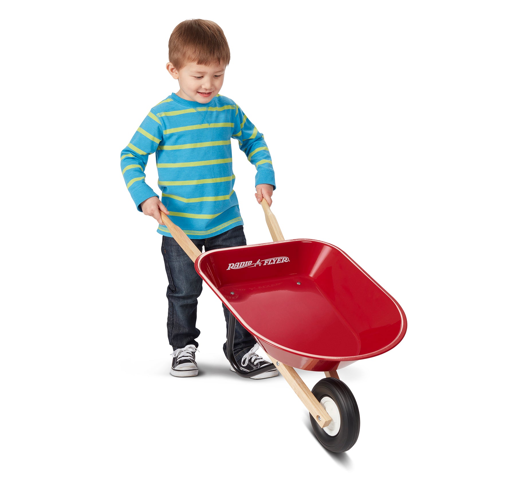 Kids Wheelbarrow Radio Flyer