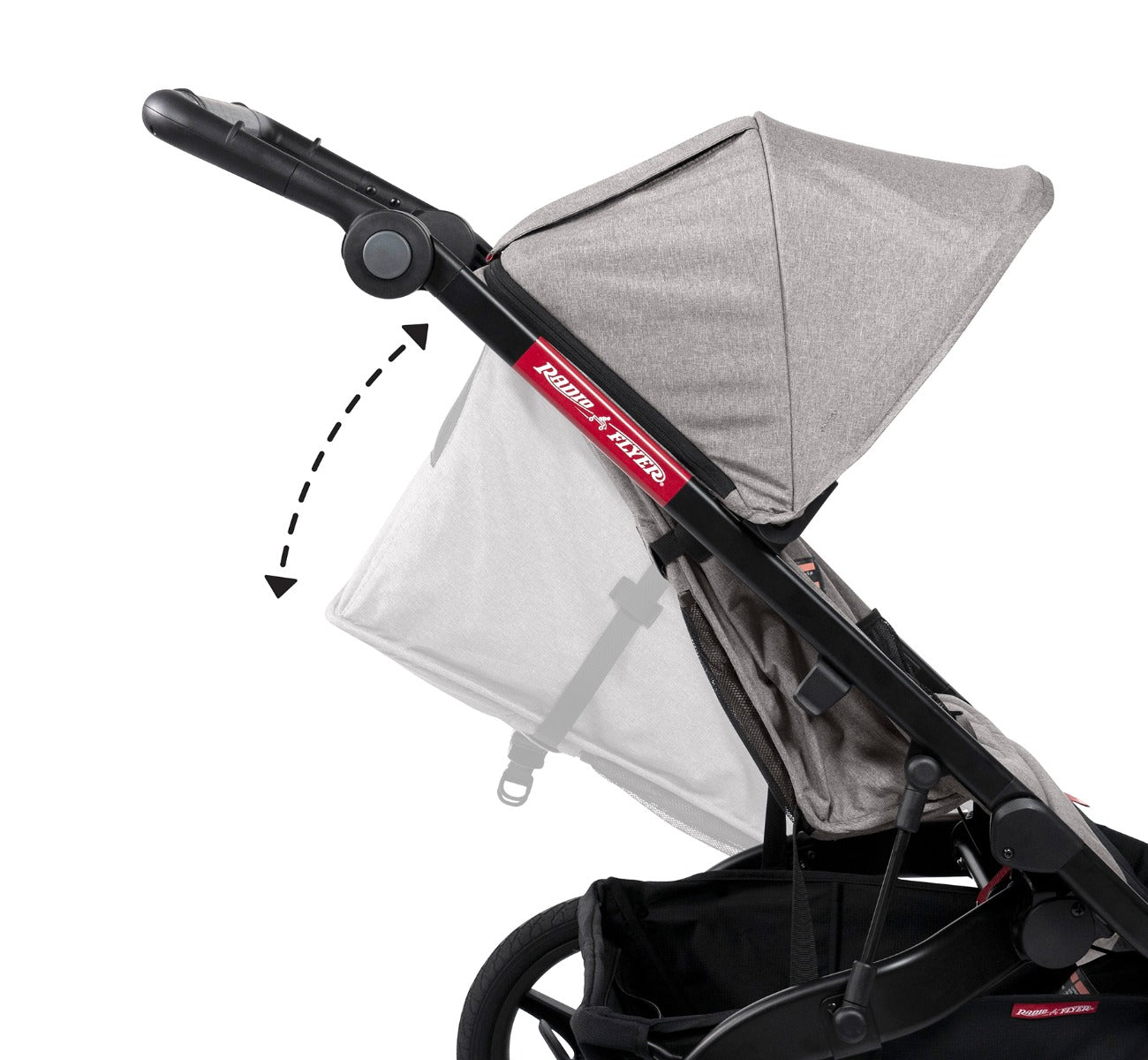 Shops stroller with extendable handles