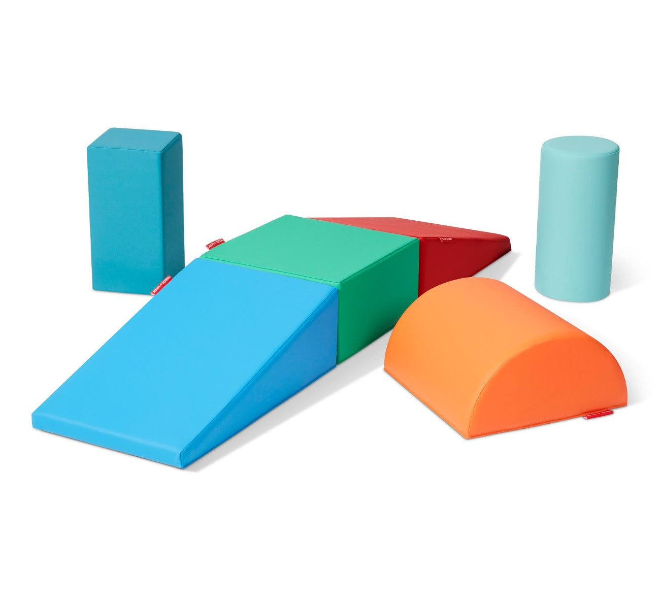 Tumble Town Foam Climbing Blocks for Toddlers Rainbow