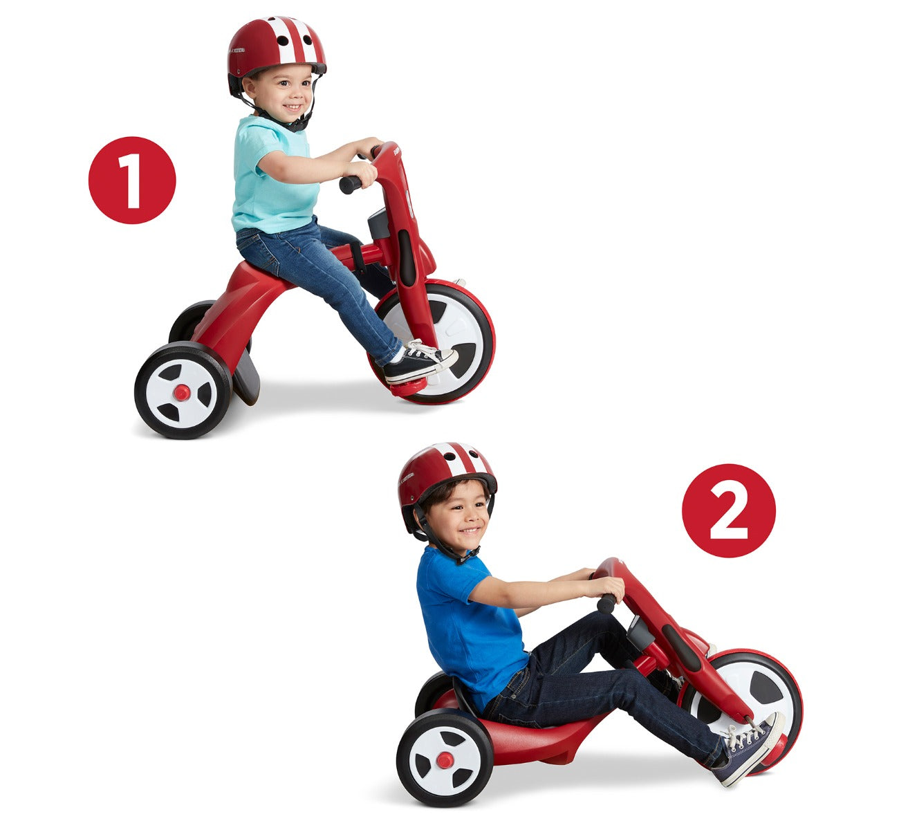 Radio flyer 2 in 1 trike hotsell