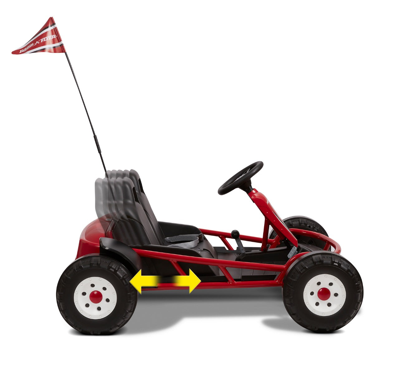 Ultimate Go Kart for 2 Radio Flyer