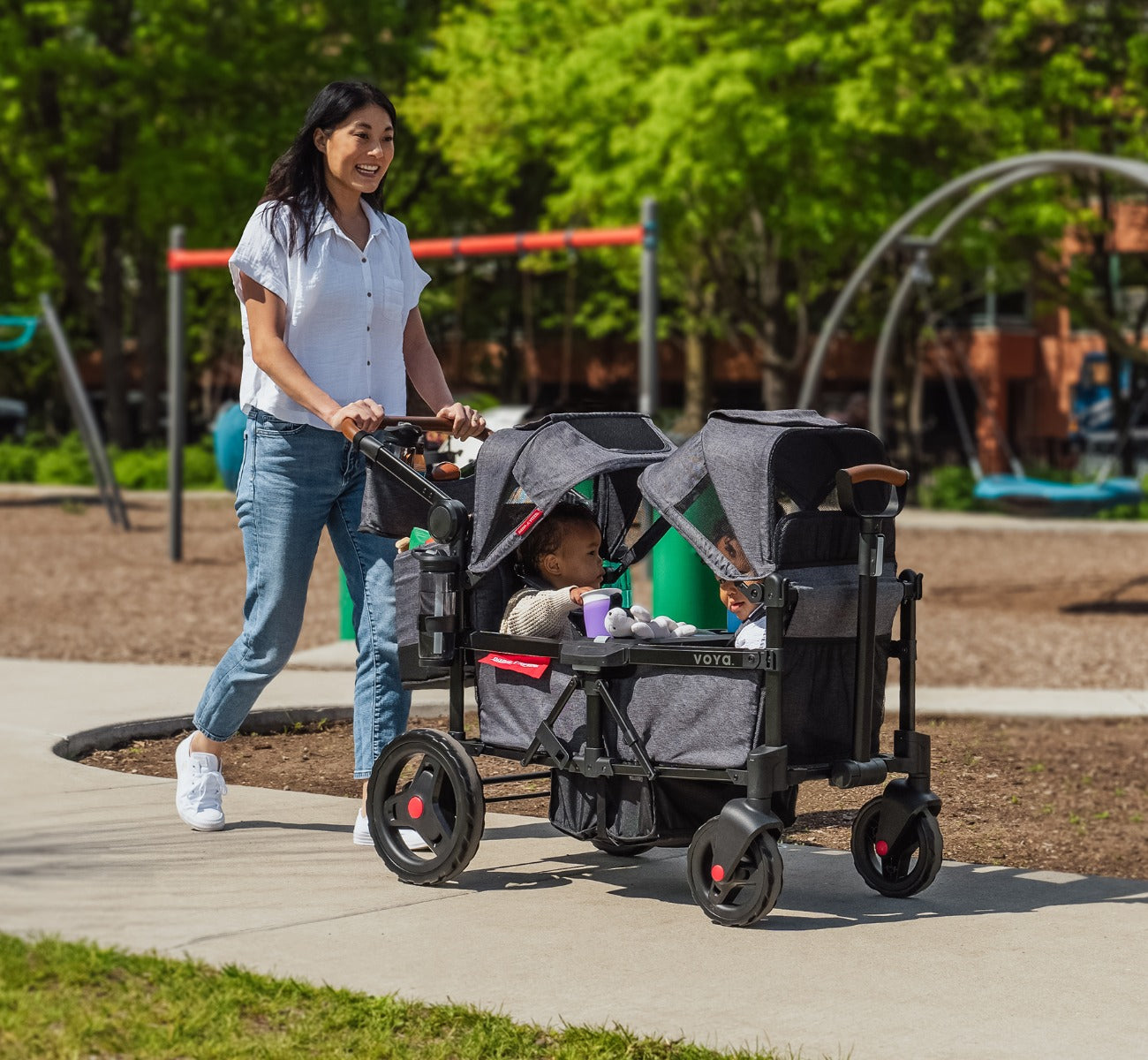 Radio flyer wagon two seater online