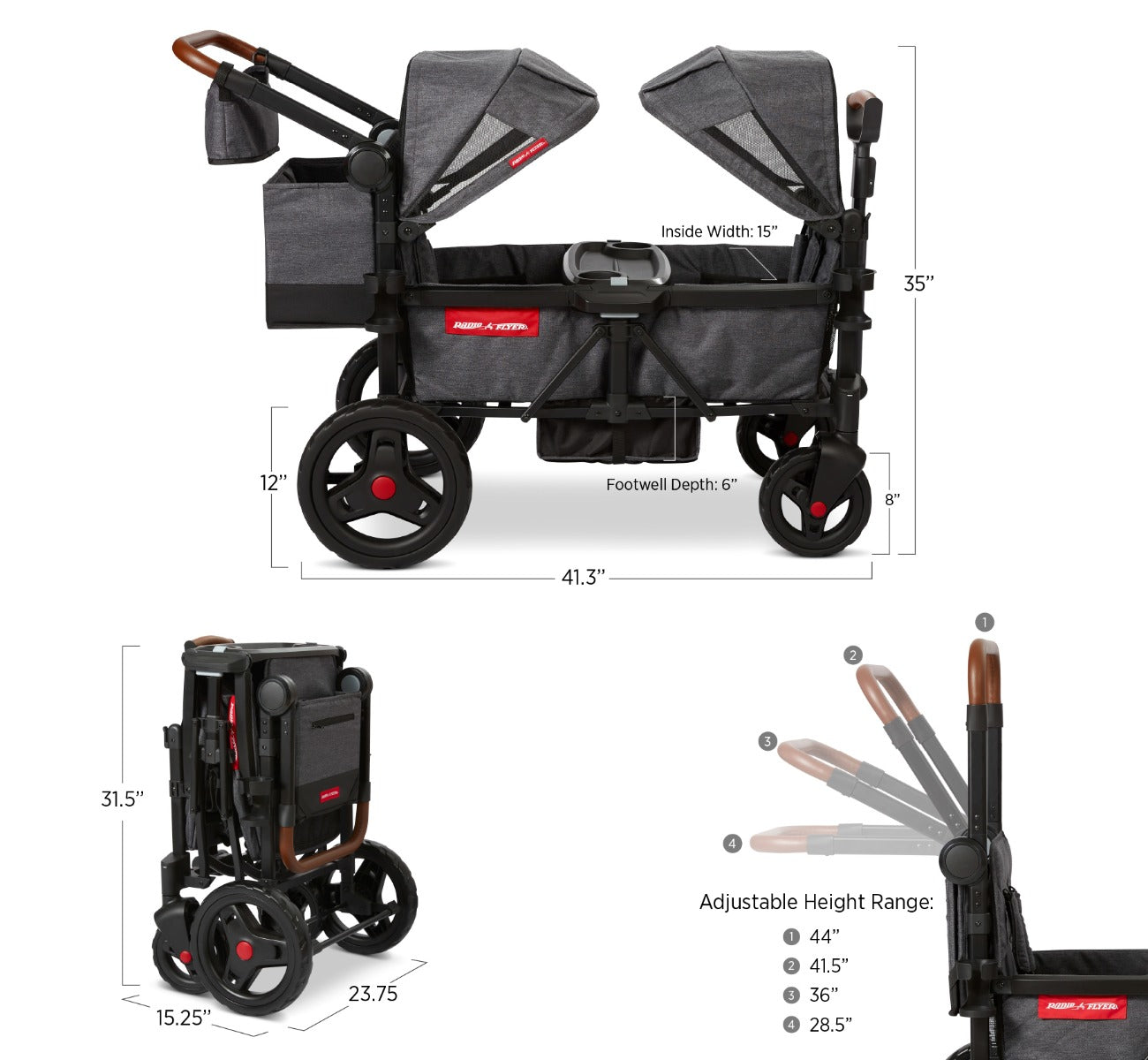 Voya Stroller Wagon Radio Flyer